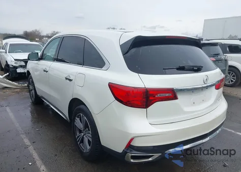 2018 Acura Mdx z USA, uszkodzony, nr VIN 5J8YD4H38JL002285
